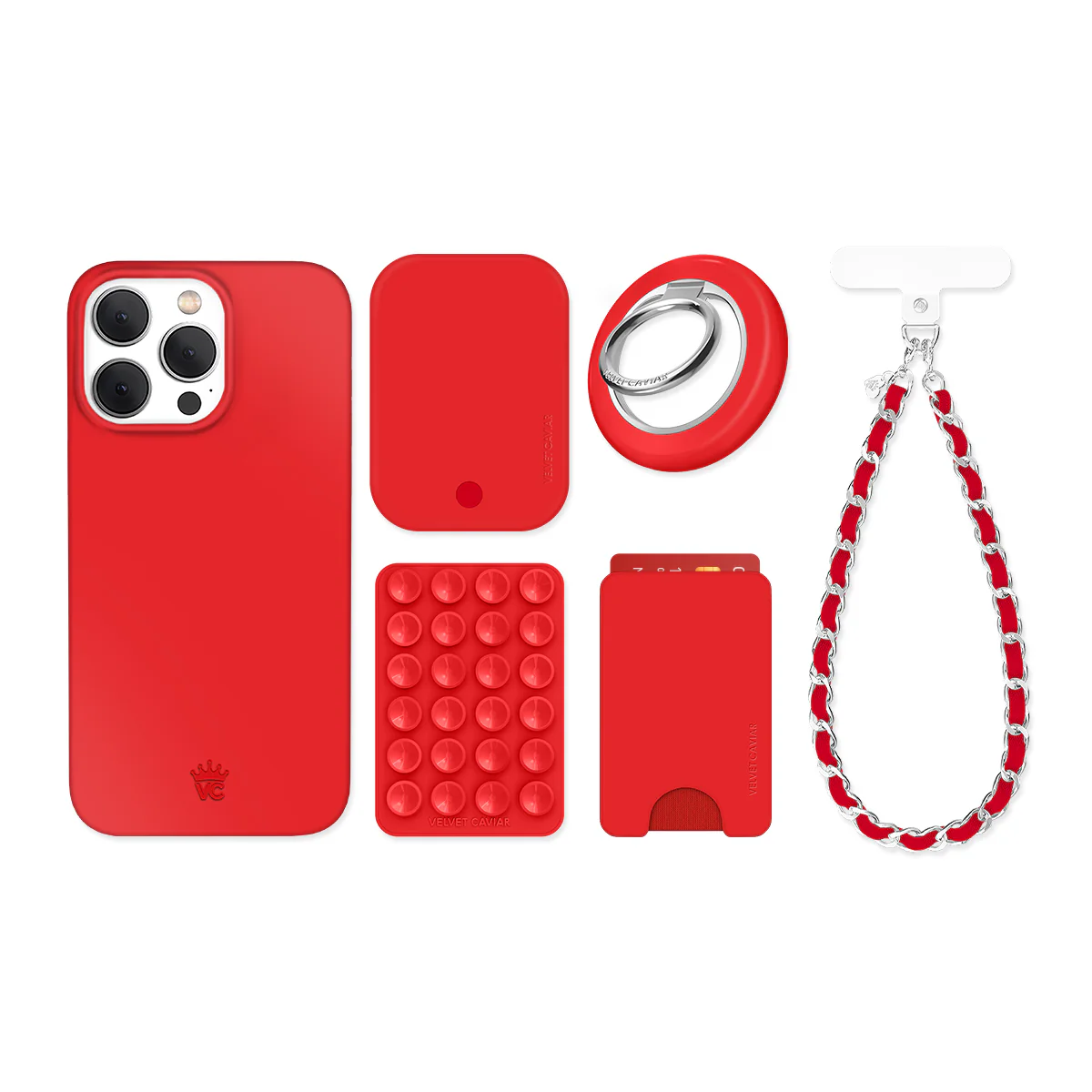 Hot Girl Red iPhone Bundle Set - Image 6