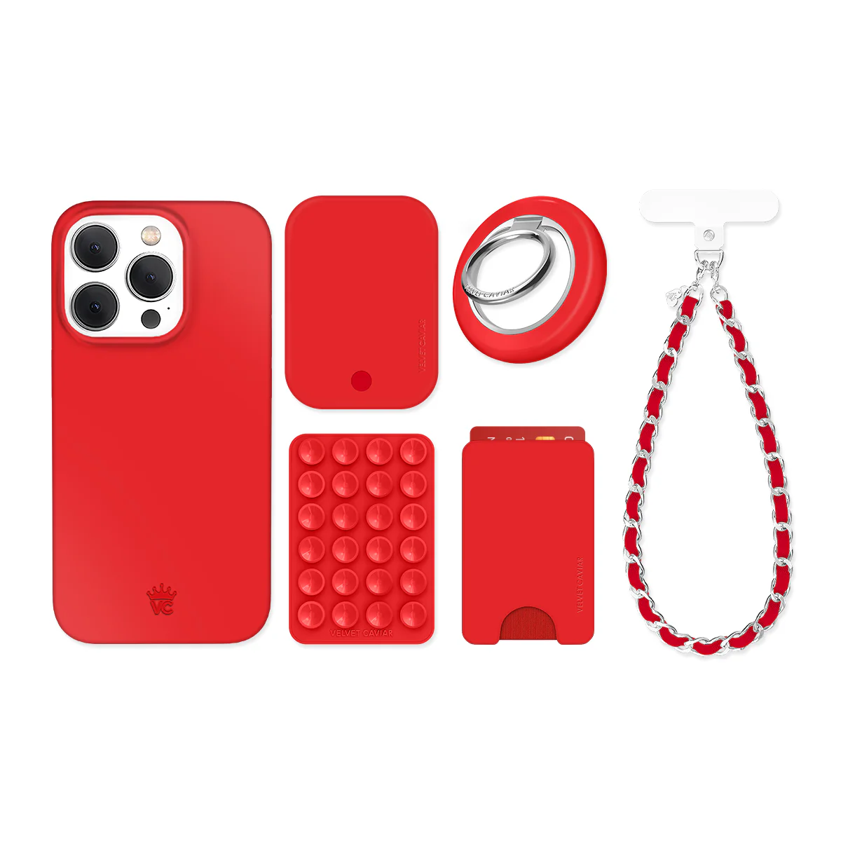 Hot Girl Red iPhone Bundle Set - Image 7