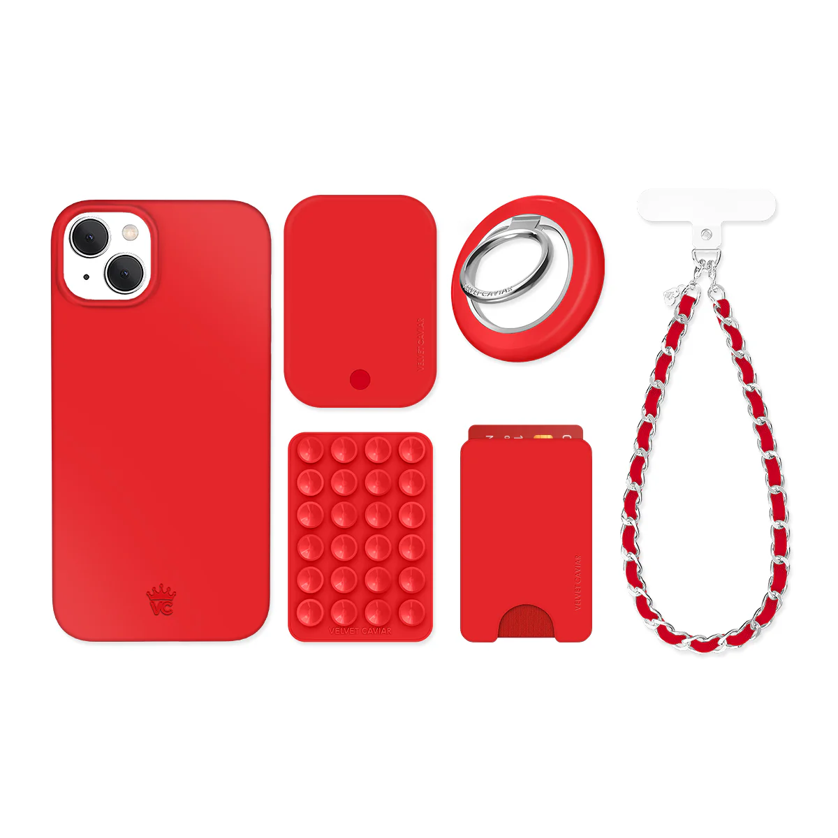 Hot Girl Red iPhone Bundle Set - Image 8