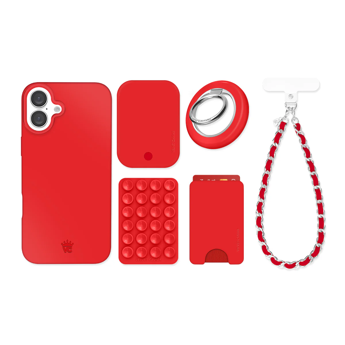 Hot Girl Red iPhone Bundle Set - Image 9