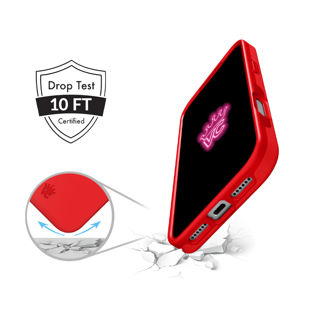 Hot Girl Red iPhone Case - Image 2