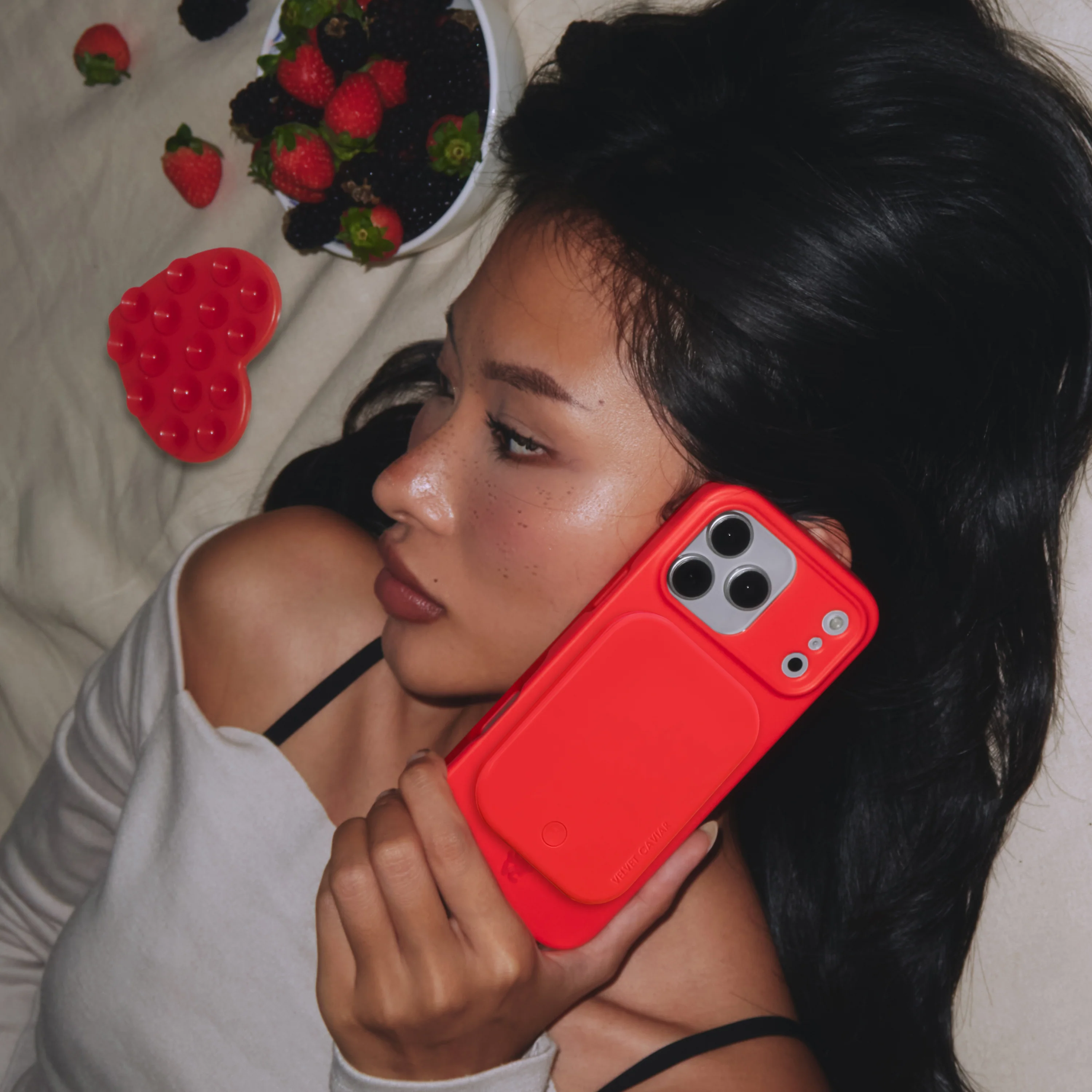 Hot Girl Red MagSafe Battery Power Pack - Image 2