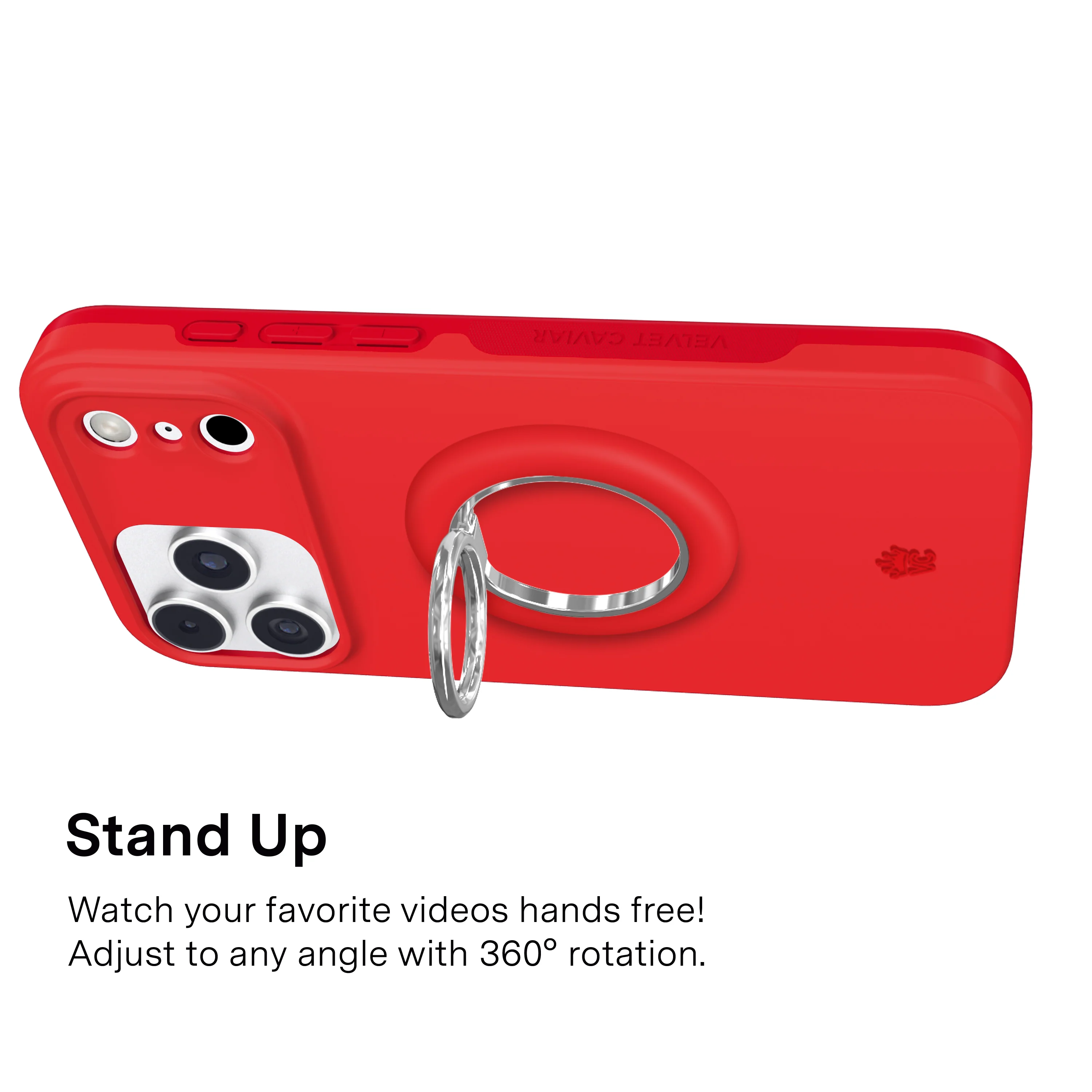 Hot Girl Red MagSafe Grip Ring - Image 5