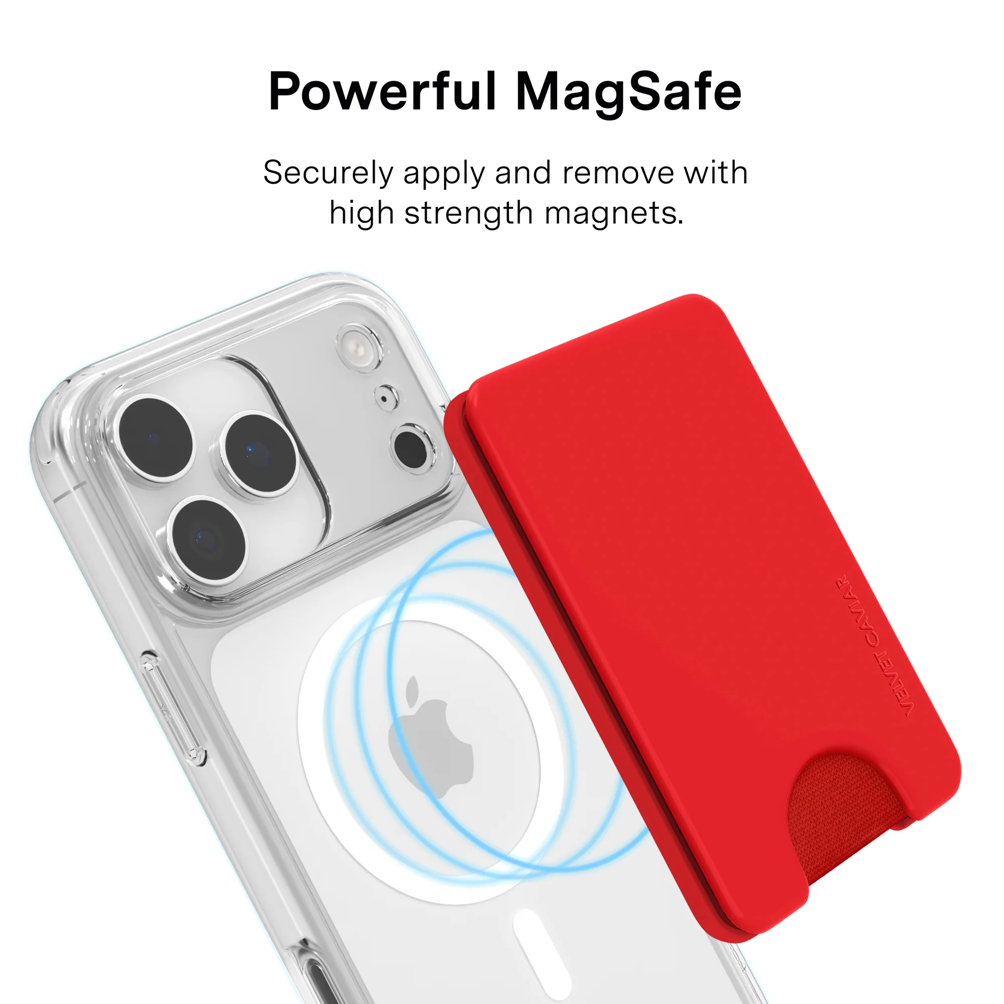Hot Girl Red MagSafe Wallet - Image 4