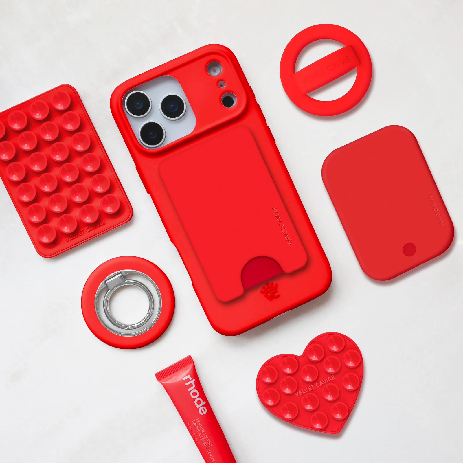 Hot Girl Red MagSafe Wallet - Image 7