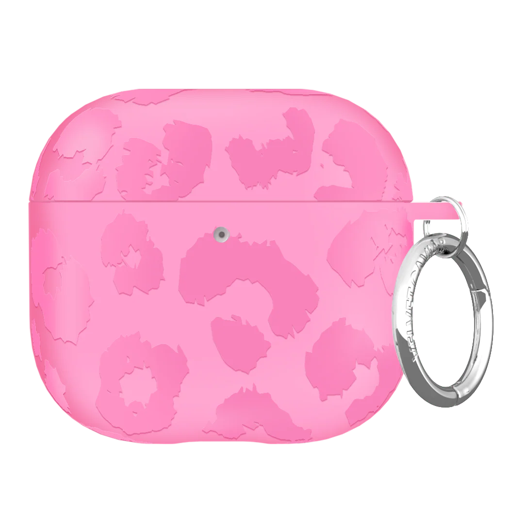 Hot Pink Leopard AirPod Case - Image 16