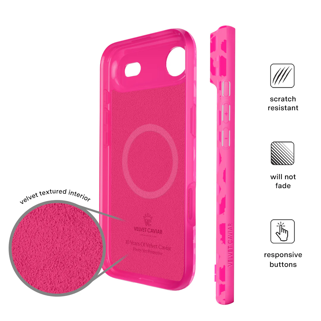 Even Hotter Pink Leopard iPhone Case - Image 105