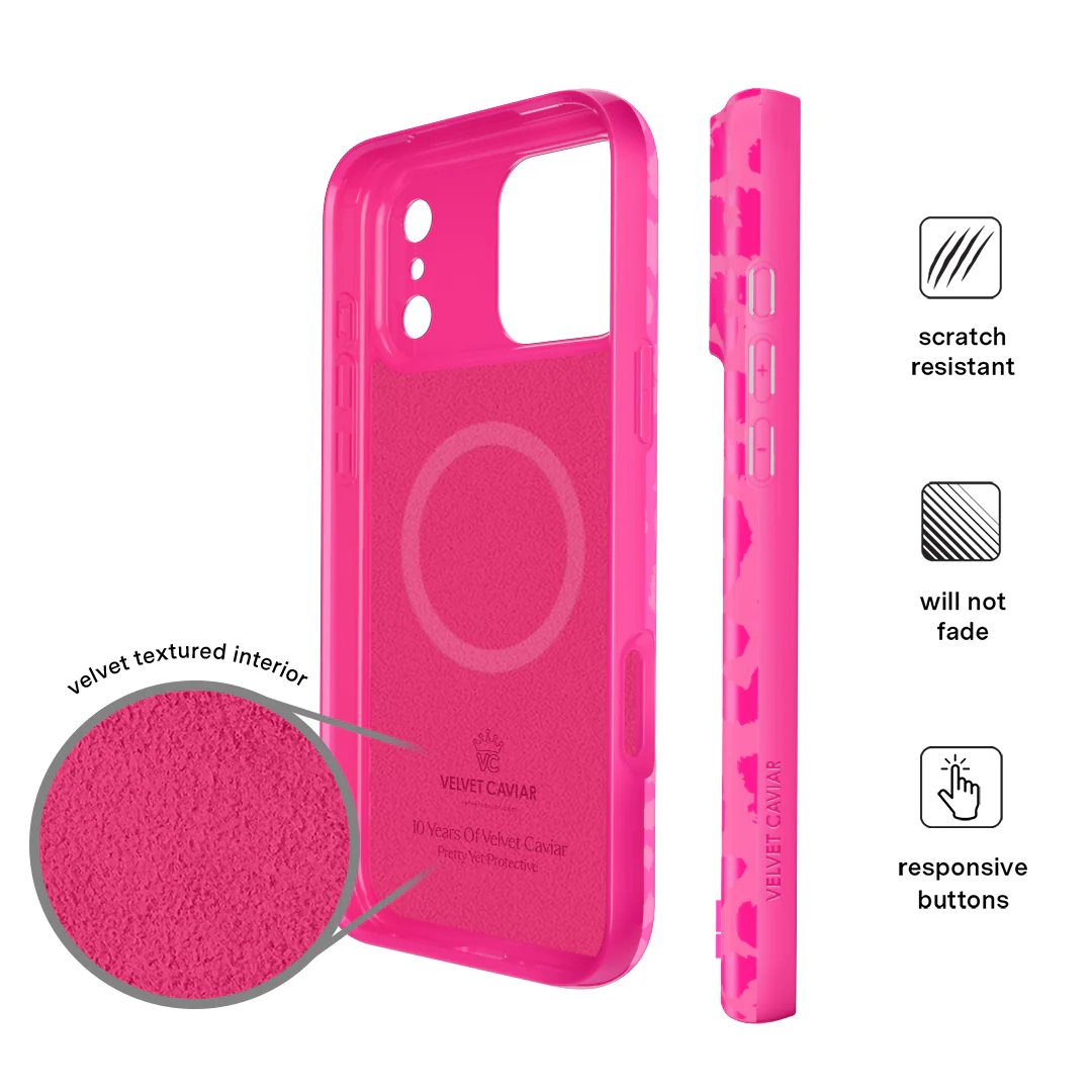 Even Hotter Pink Leopard iPhone Case - Image 115