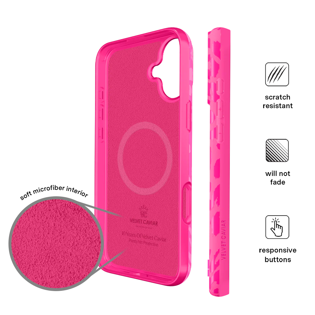 Even Hotter Pink Leopard iPhone Case - Image 20