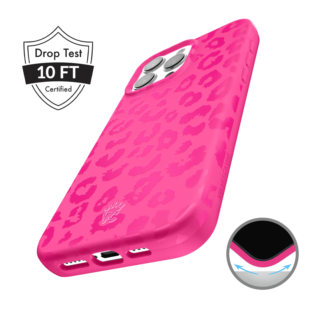 Even Hotter Pink Leopard iPhone Case - Image 49