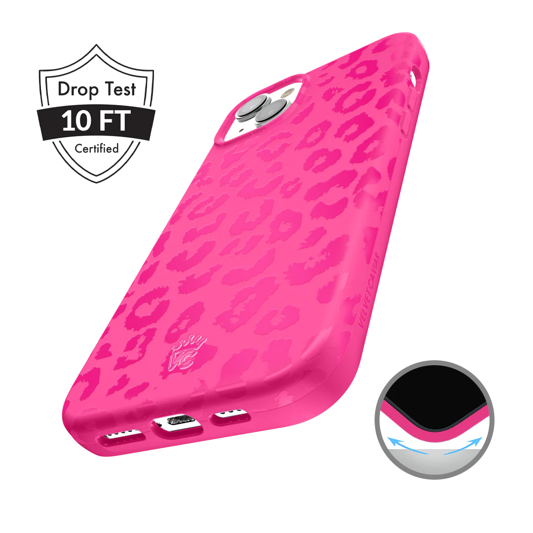 Even Hotter Pink Leopard iPhone Case - Image 74