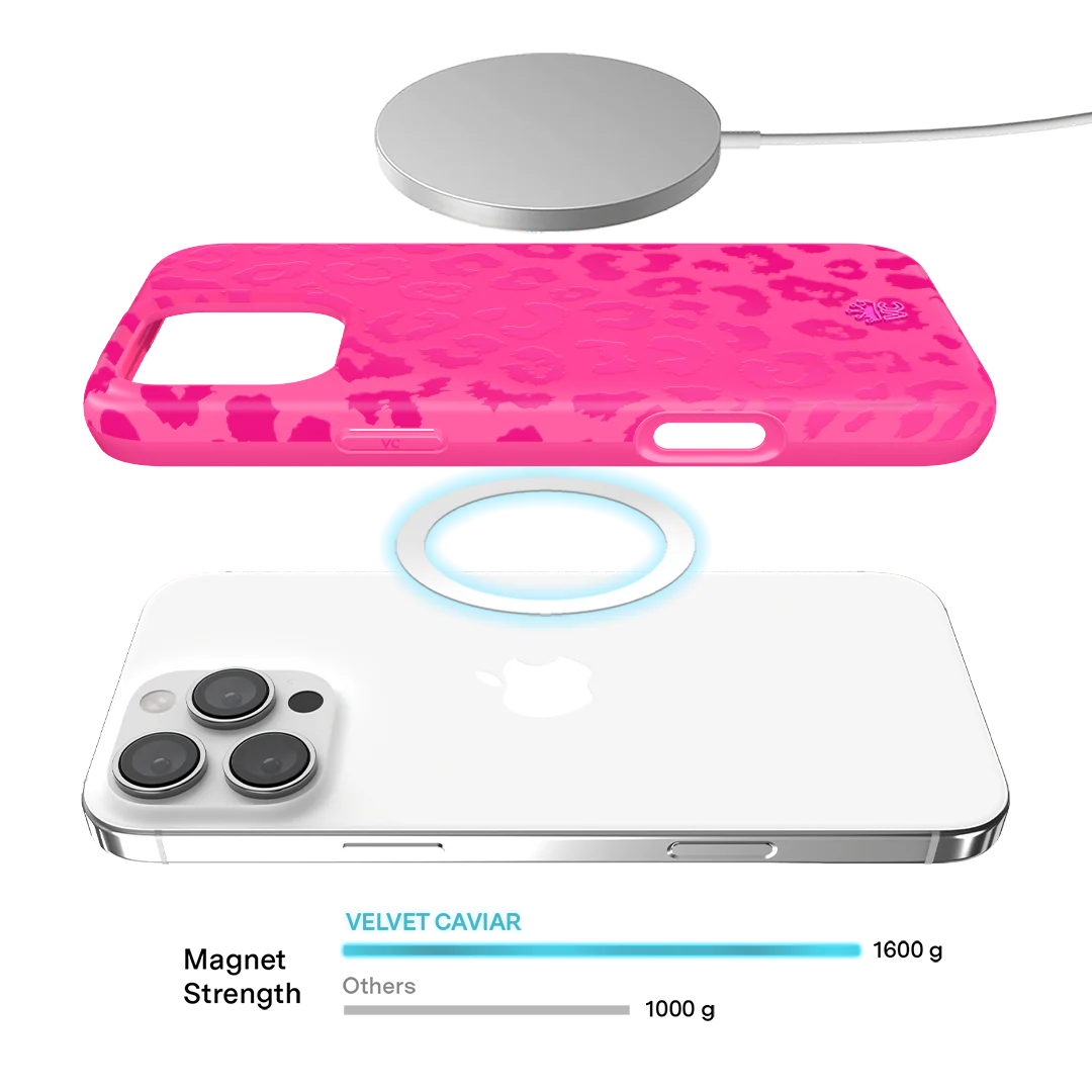 Even Hotter Pink Leopard iPhone Case - Image 8