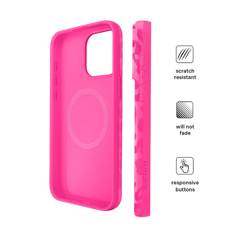 Even Hotter Pink Leopard iPhone Case - Image 90