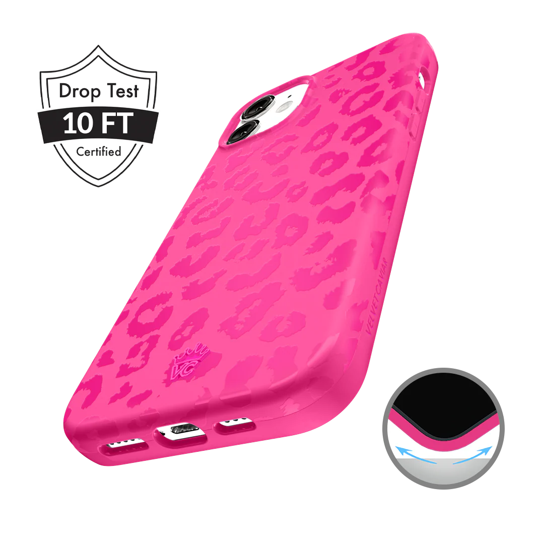 Even Hotter Pink Leopard iPhone Case - Image 99