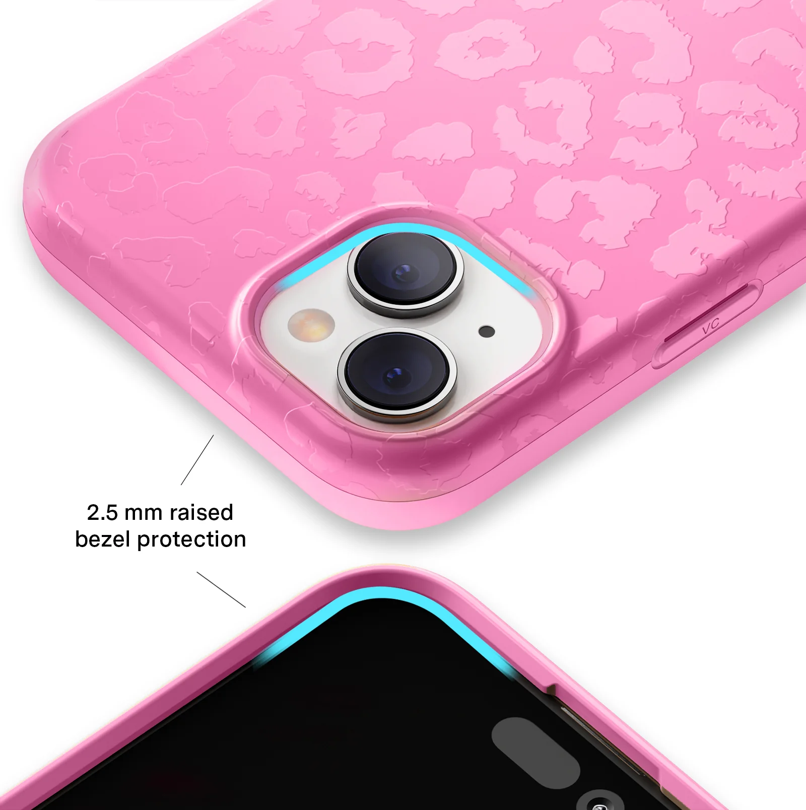 Hot Pink Leopard iPhone Case - Image 124