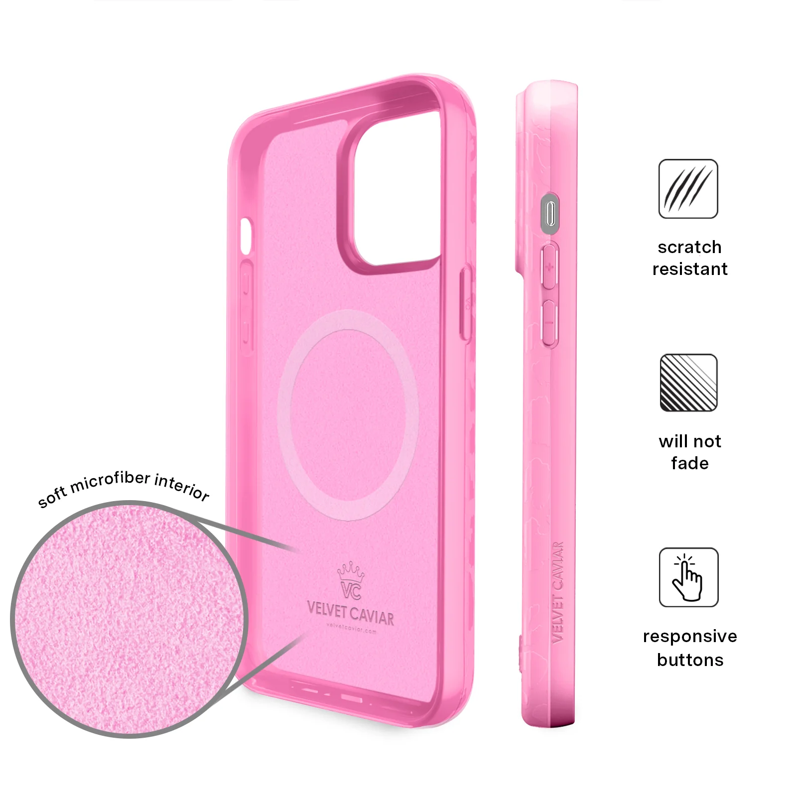 Hot Pink Leopard iPhone Case - Image 127