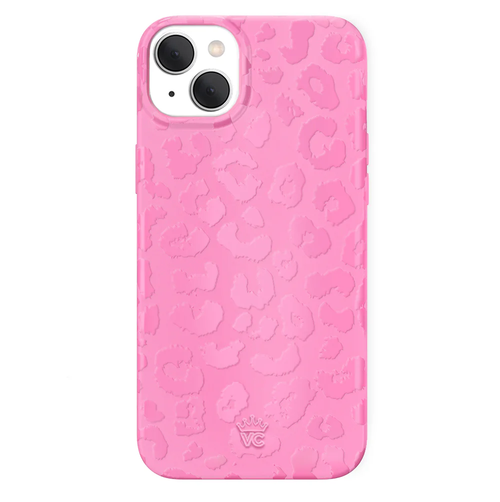 Hot Pink Leopard iPhone Case - Image 128