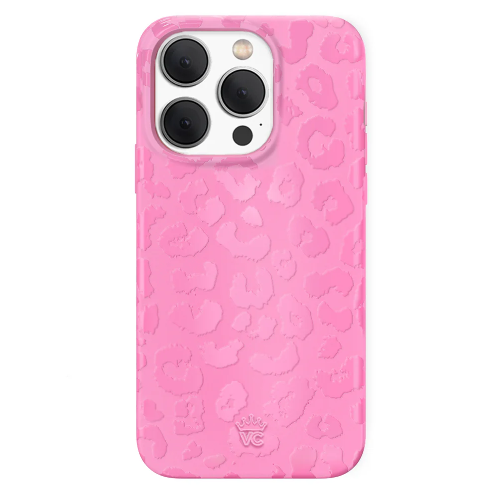 Hot Pink Leopard iPhone Case - Image 134