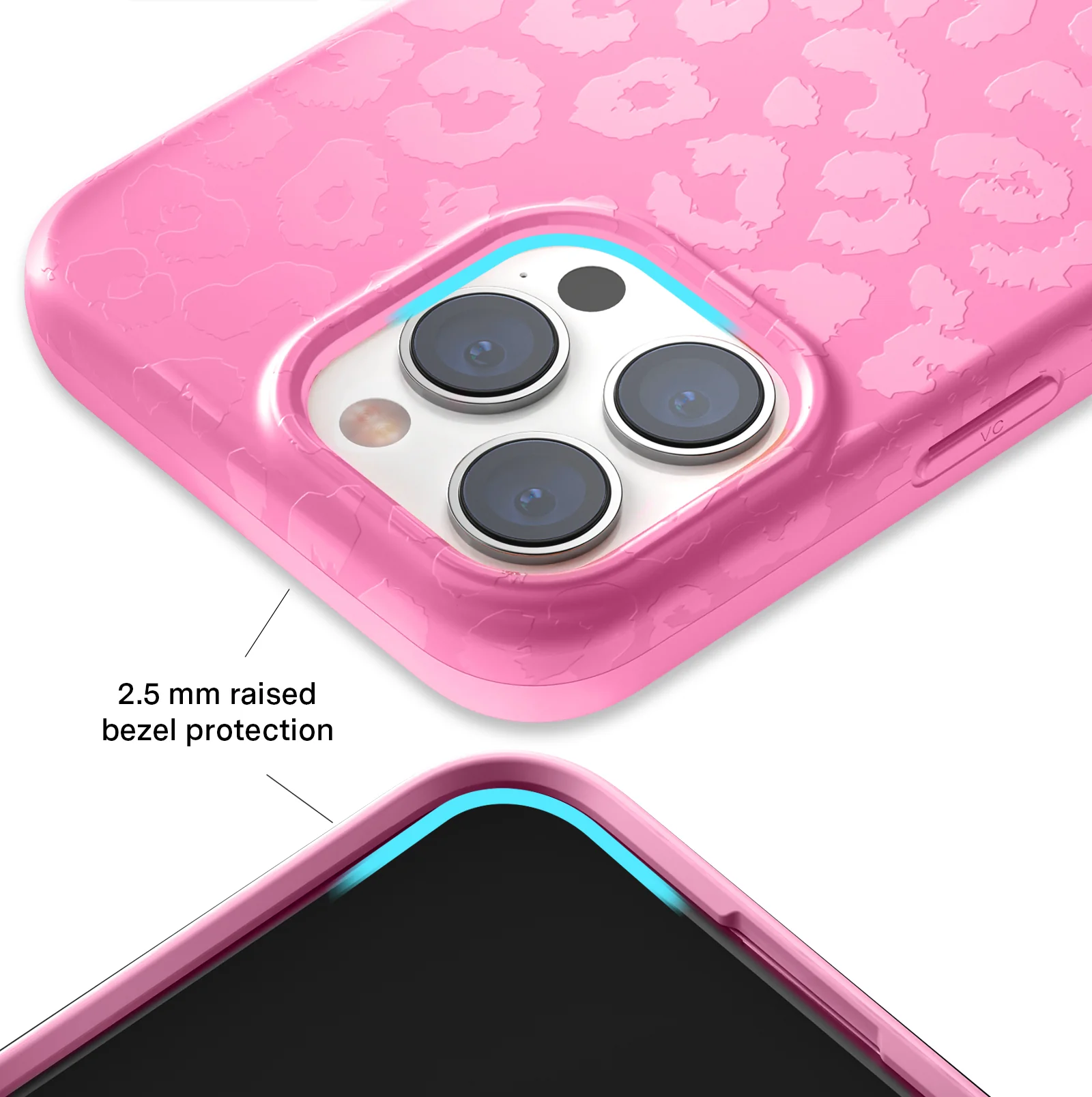 Hot Pink Leopard iPhone Case - Image 136