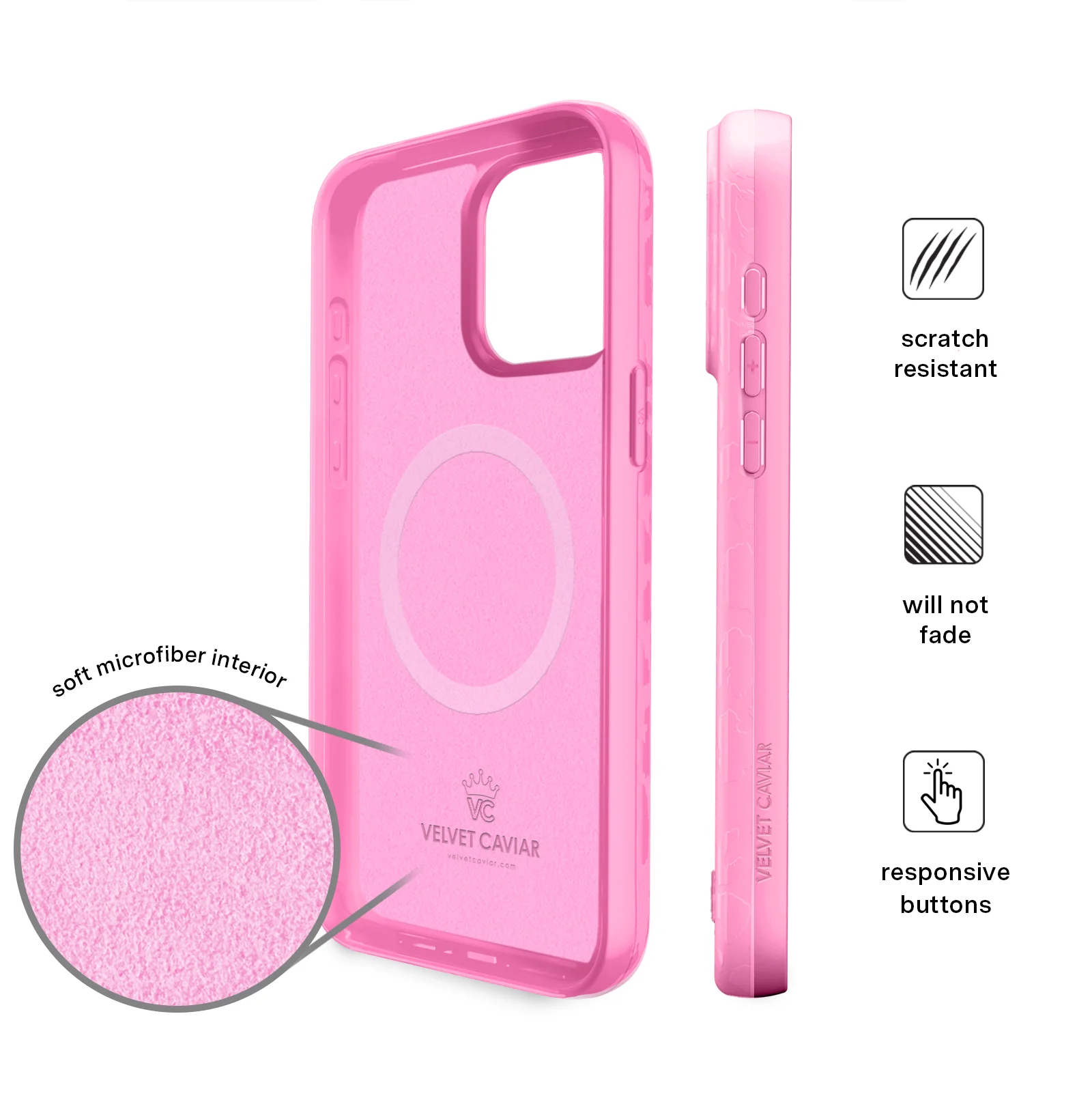 Hot Pink Leopard iPhone Case - Image 139