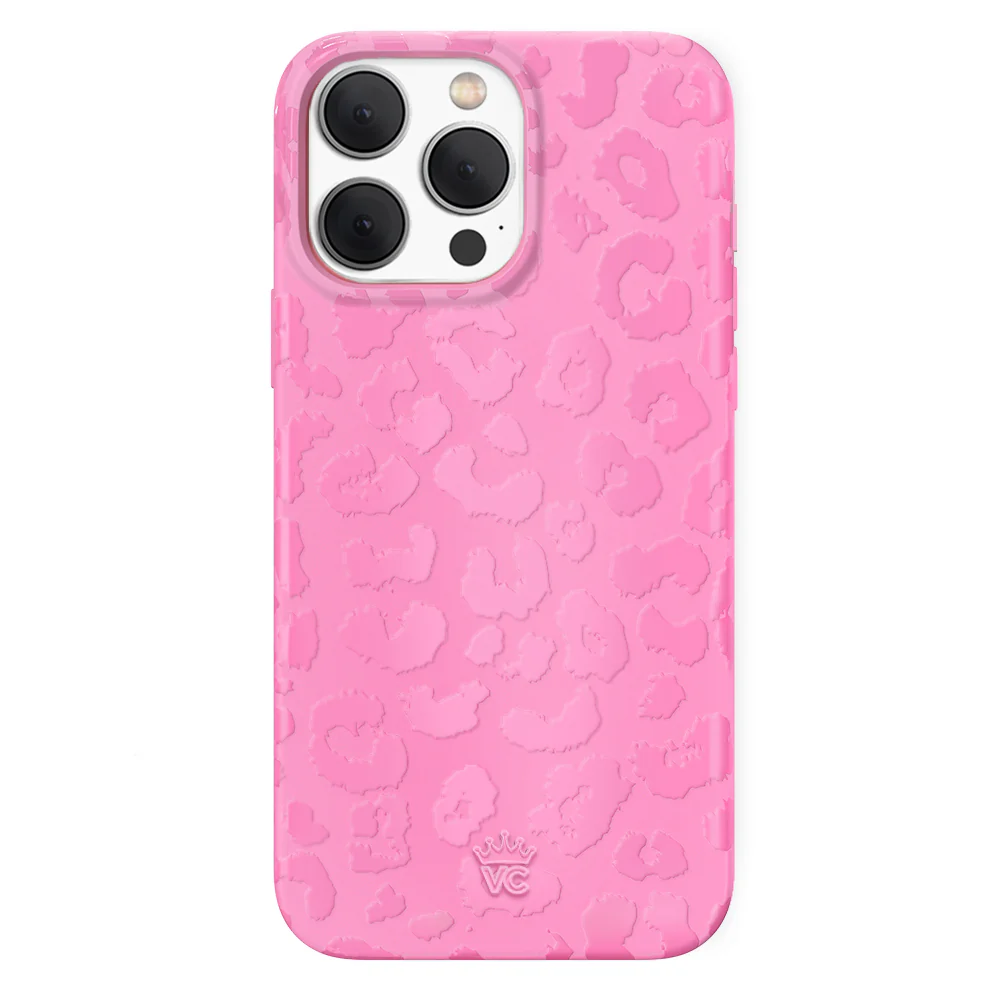 Hot Pink Leopard iPhone Case - Image 140