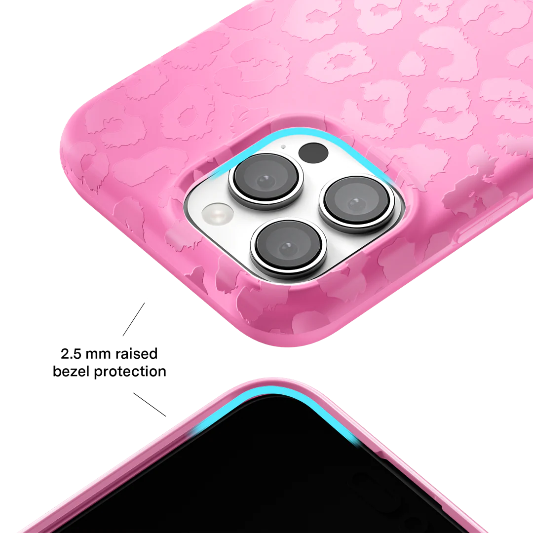 Hot Pink Leopard iPhone Case - Image 148