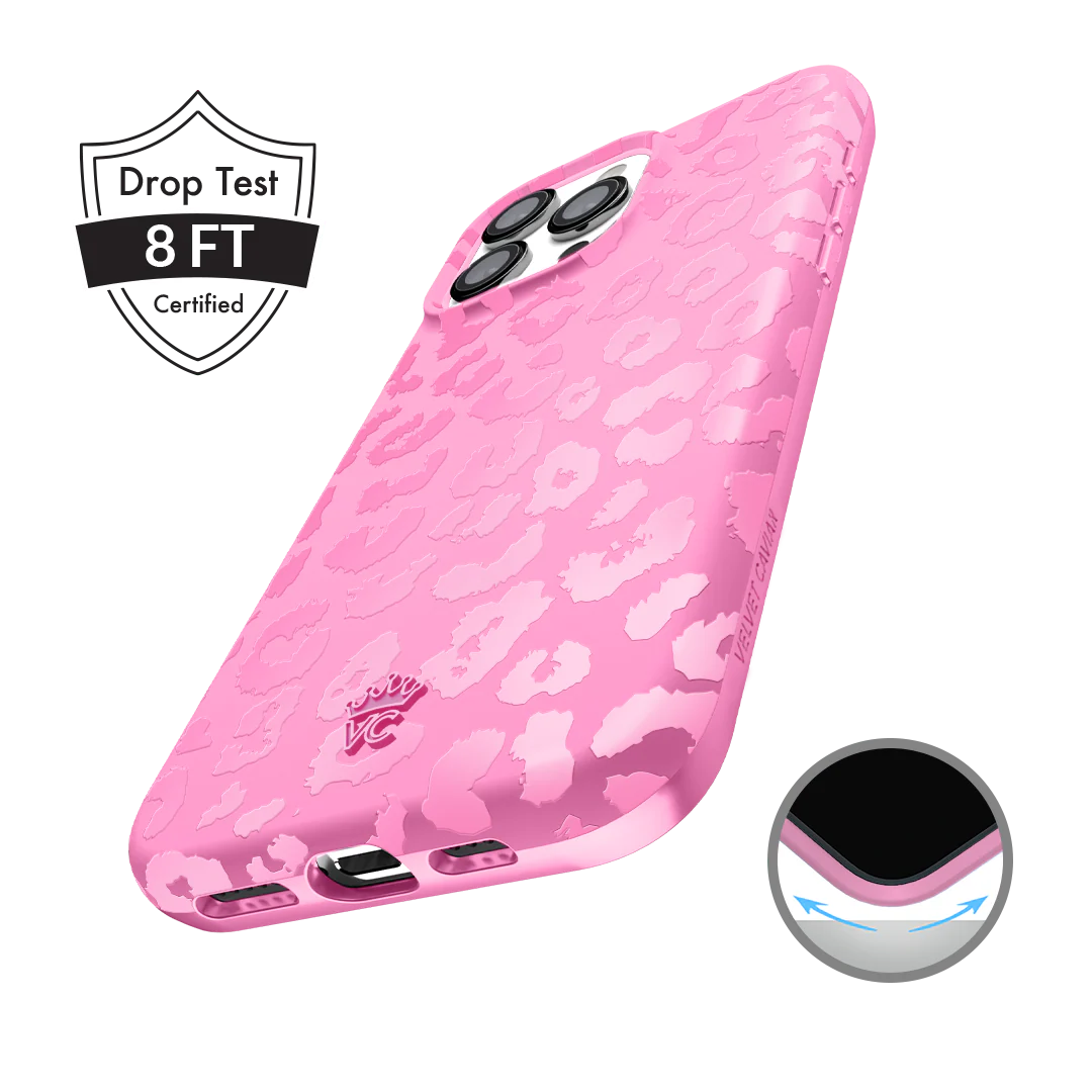 Hot Pink Leopard iPhone Case - Image 156