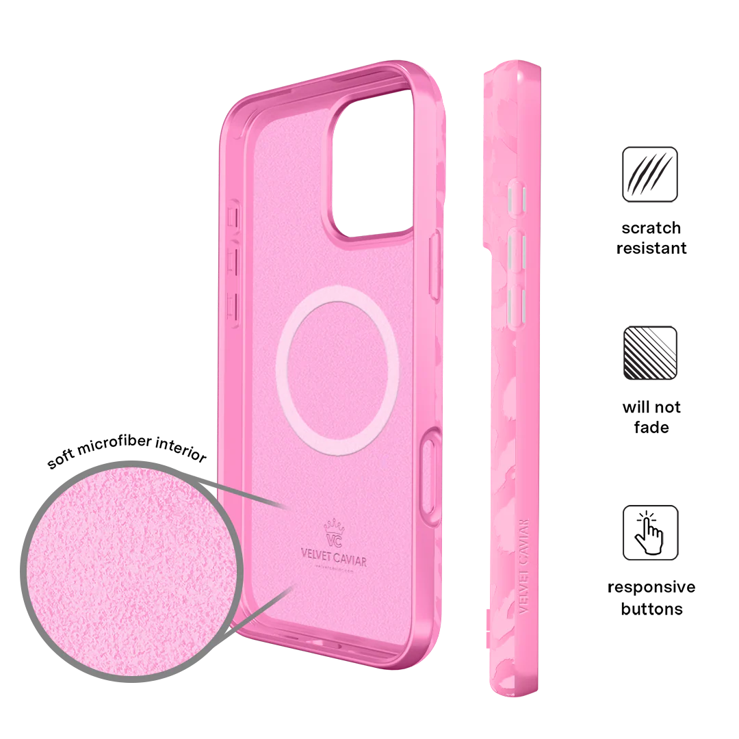 Hot Pink Leopard iPhone Case - Image 157