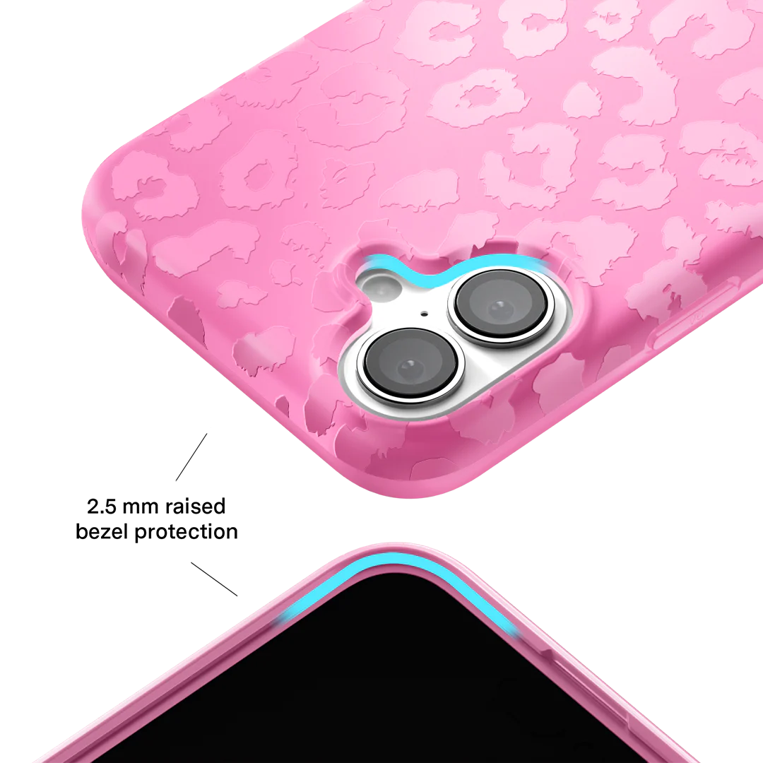 Hot Pink Leopard iPhone Case - Image 166