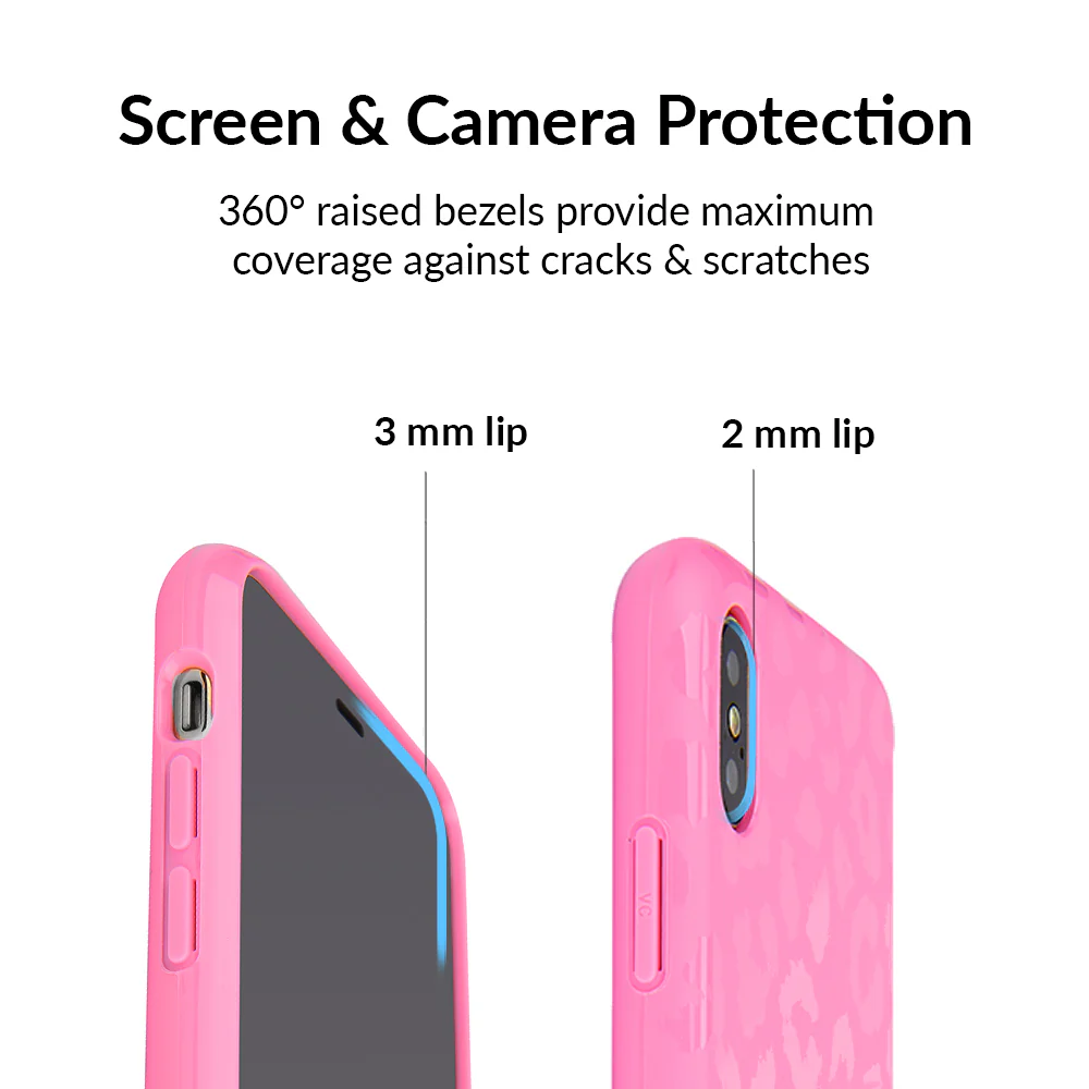 Hot Pink Leopard iPhone Case - Image 69