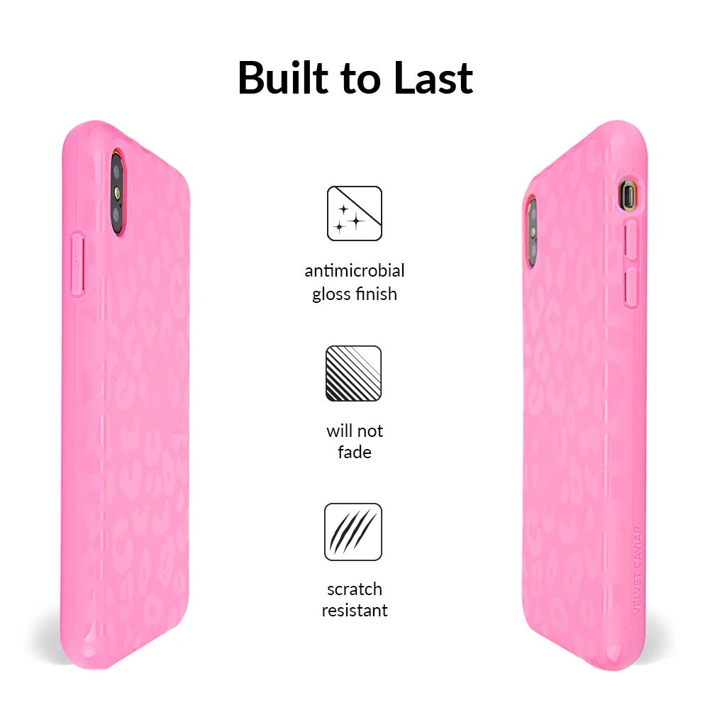 Hot Pink Leopard iPhone Case - Image 71