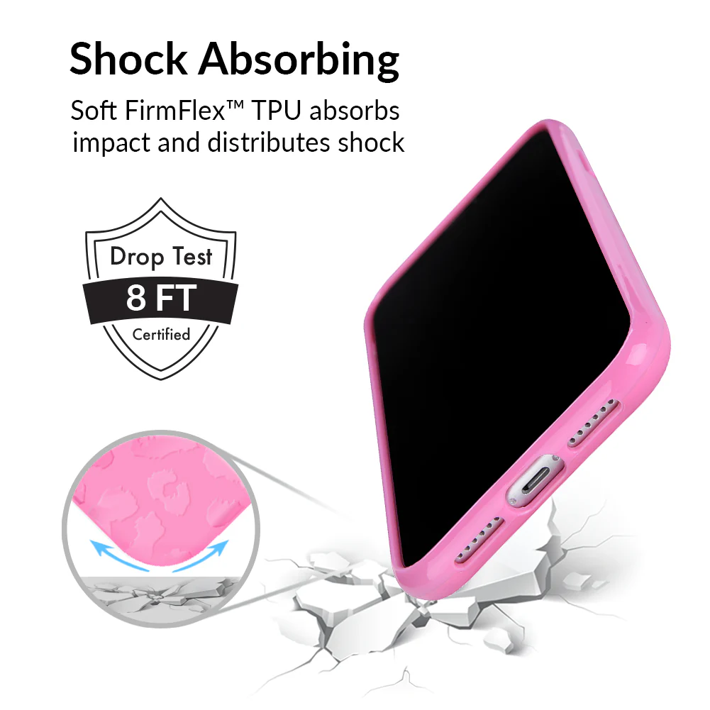 Hot Pink Leopard iPhone Case - Image 82