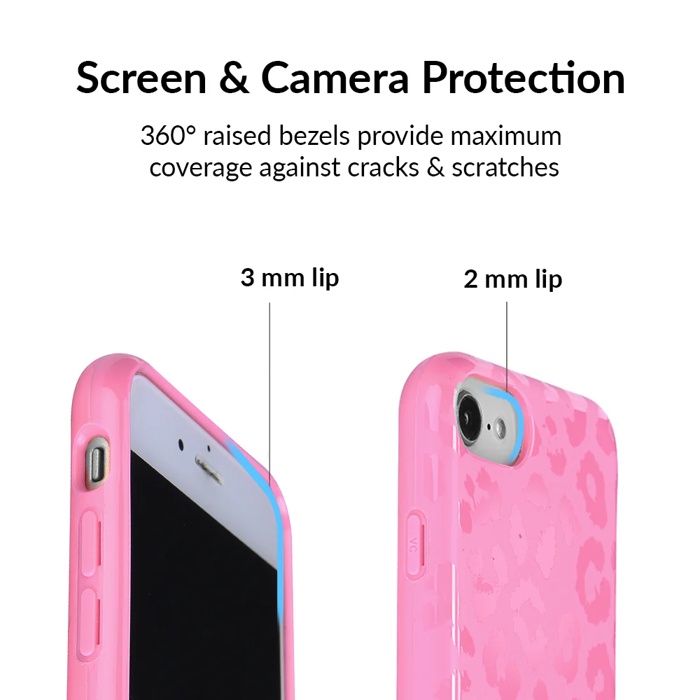 Hot Pink Leopard iPhone Case - Image 87