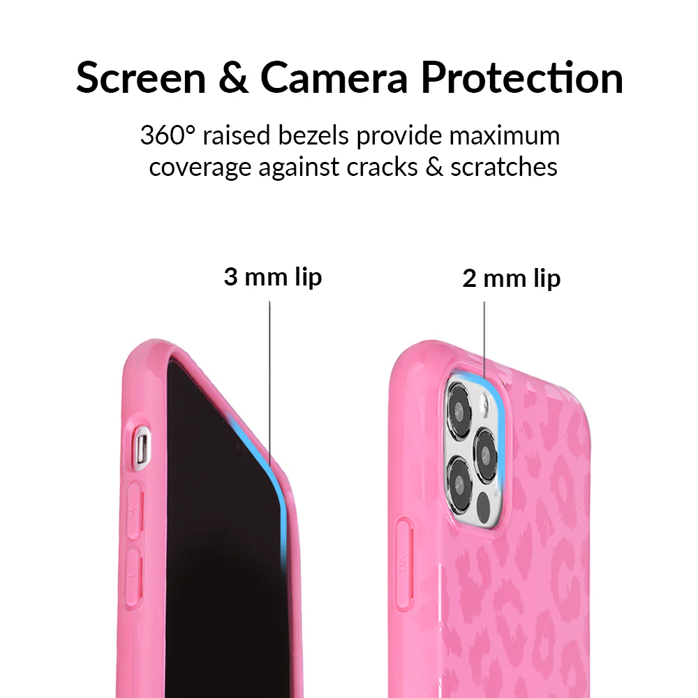 Hot Pink Leopard iPhone Case - Image 9