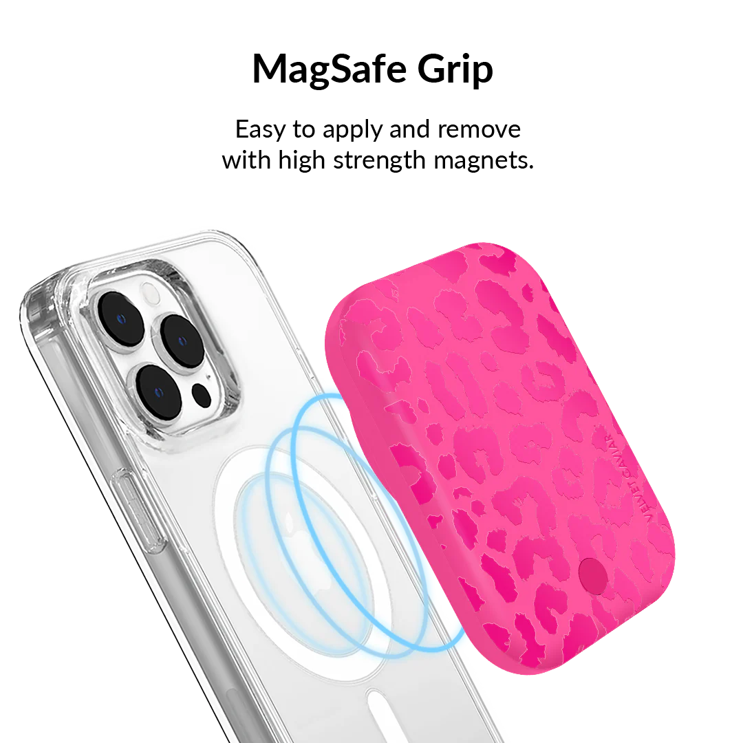 Even Hotter Pink Leopard MagSafe Battery Power Pack - Image 4