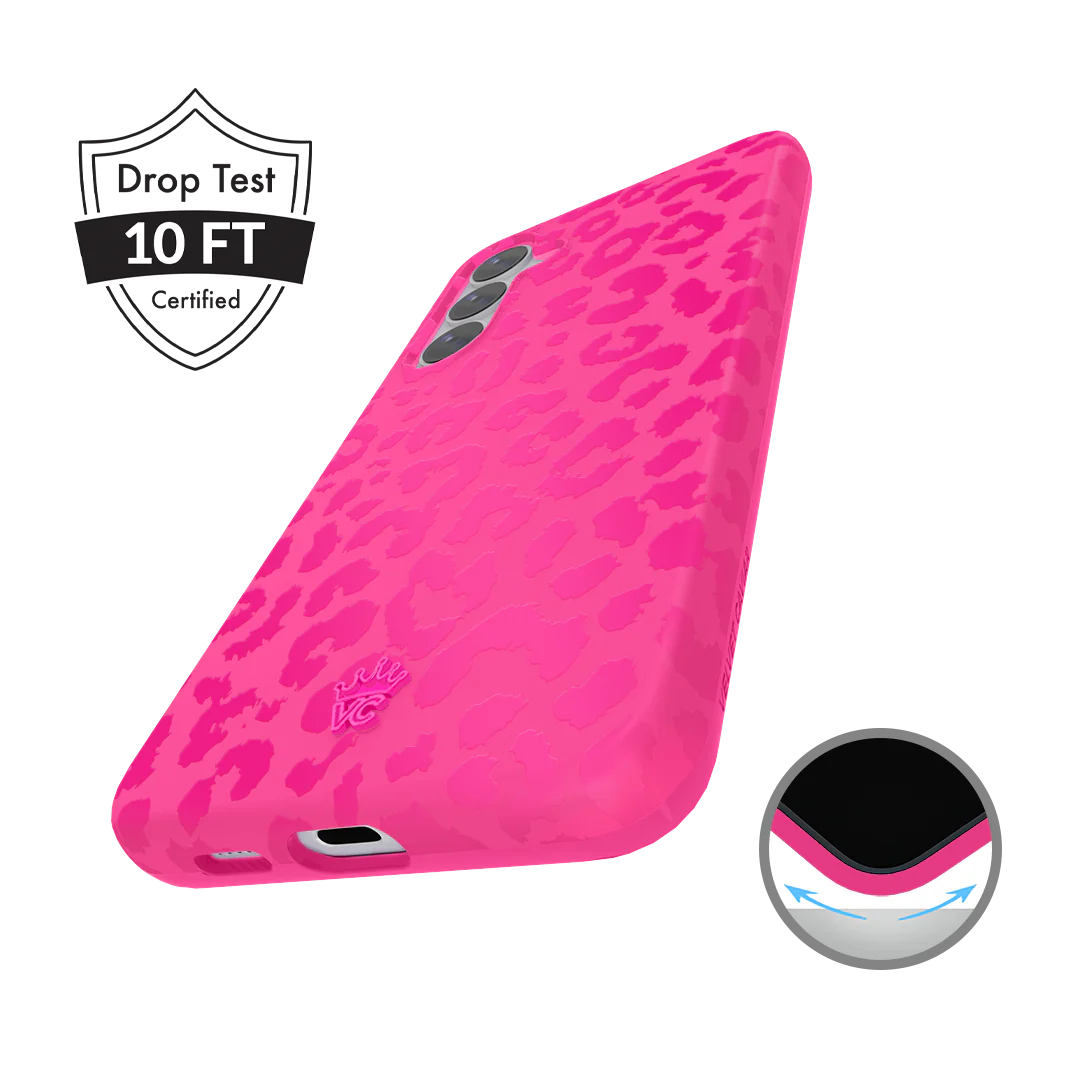 Even Hotter Pink Leopard Samsung Case - Image 4