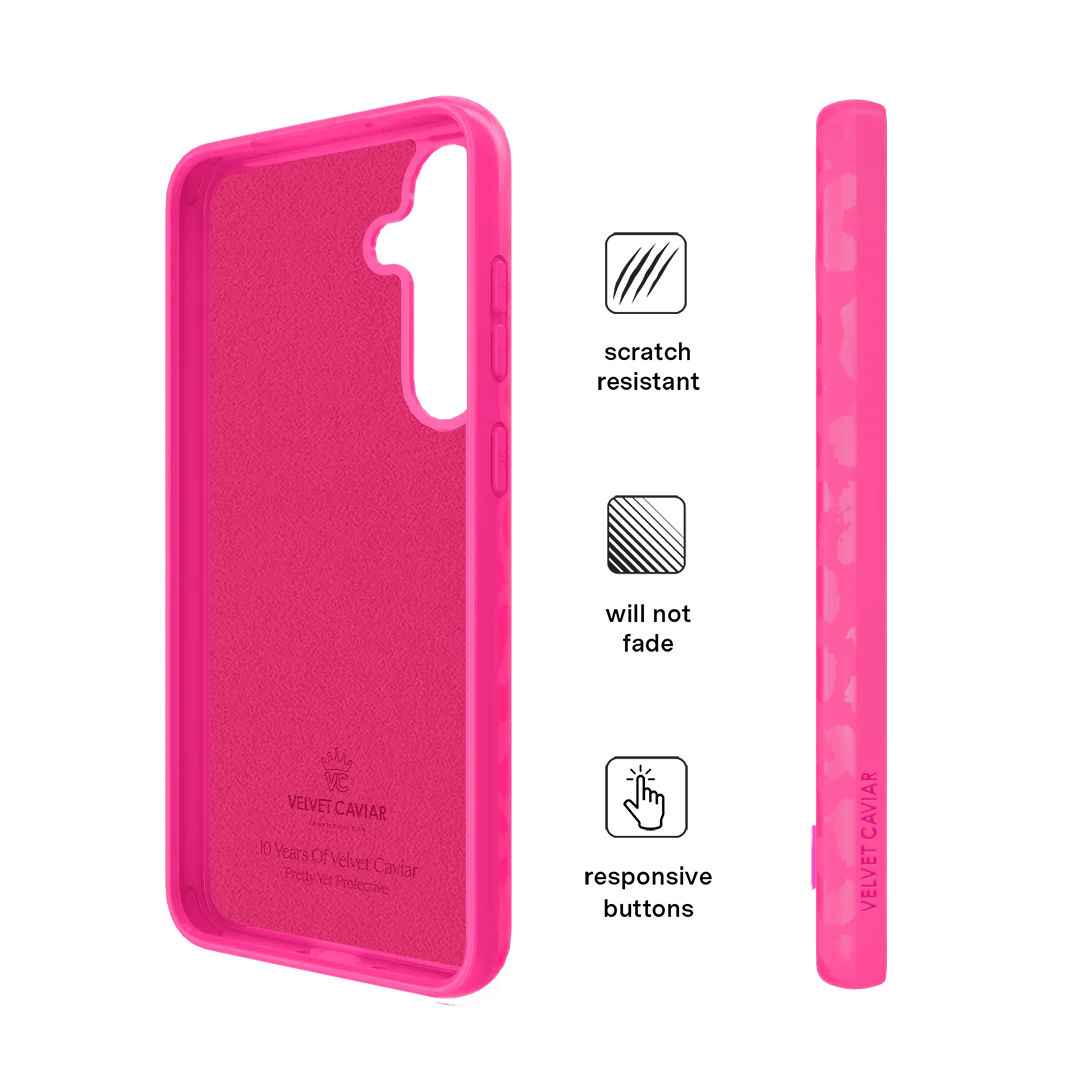 Even Hotter Pink Leopard Samsung Case - Image 5