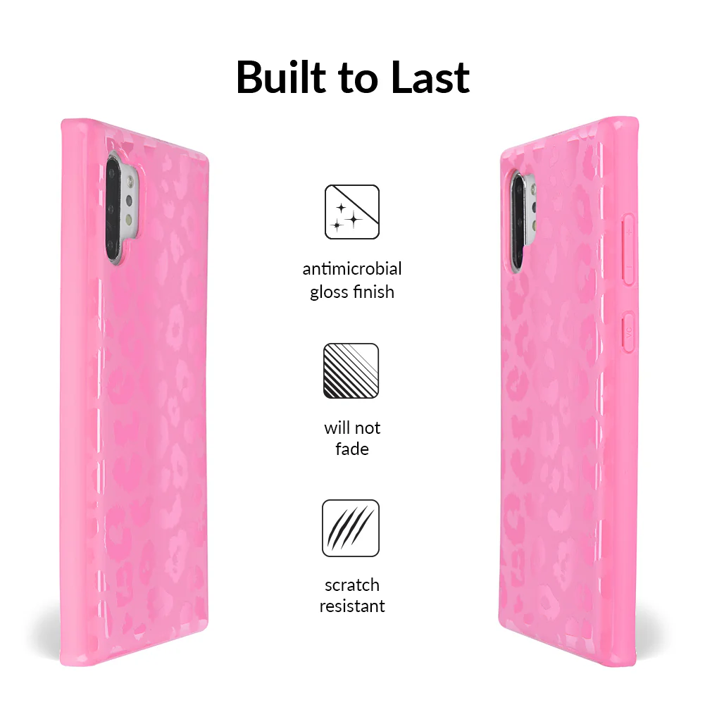 Hot Pink Leopard Samsung Case - Image 10