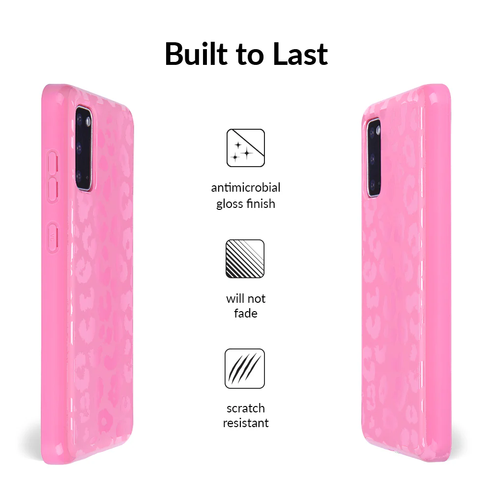Hot Pink Leopard Samsung Case - Image 17