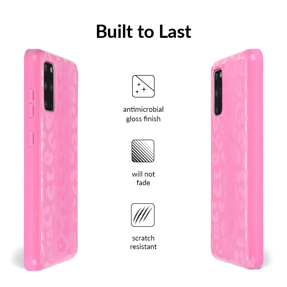 Hot Pink Leopard Samsung Case - Image 23