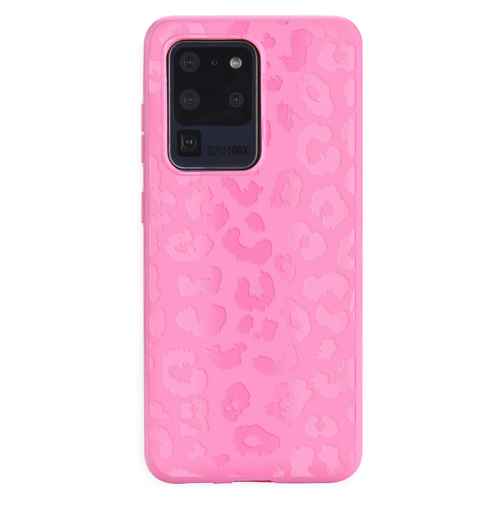 Hot Pink Leopard Samsung Case - Image 25