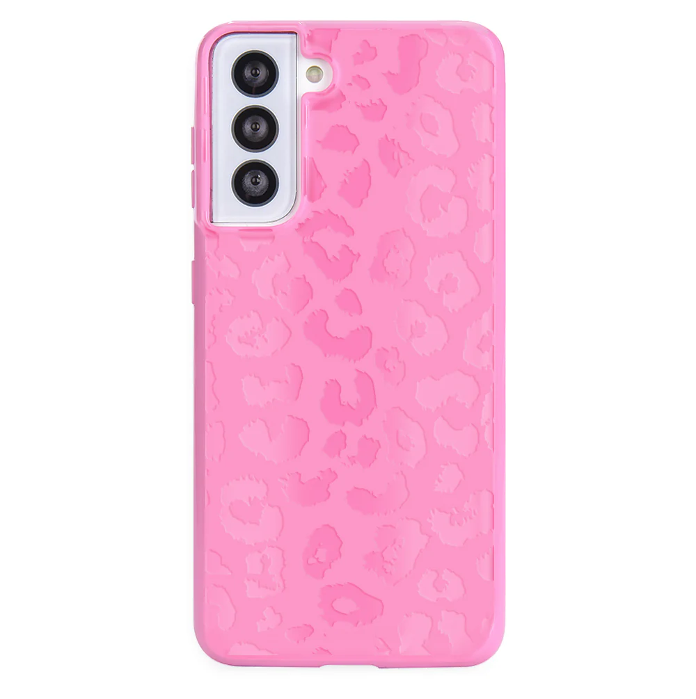 Hot Pink Leopard Samsung Case - Image 38