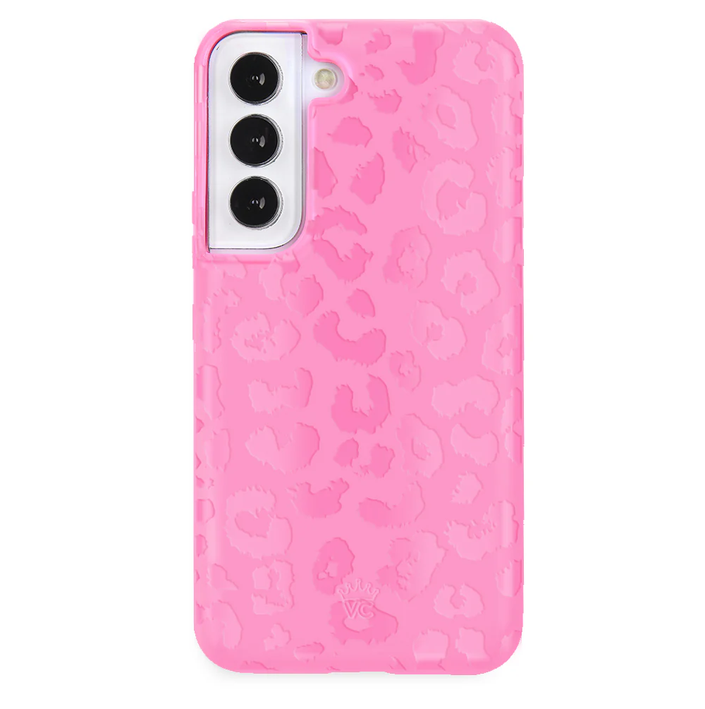 Hot Pink Leopard Samsung Case - Image 50