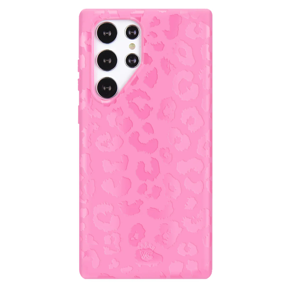 Hot Pink Leopard Samsung Case - Image 63