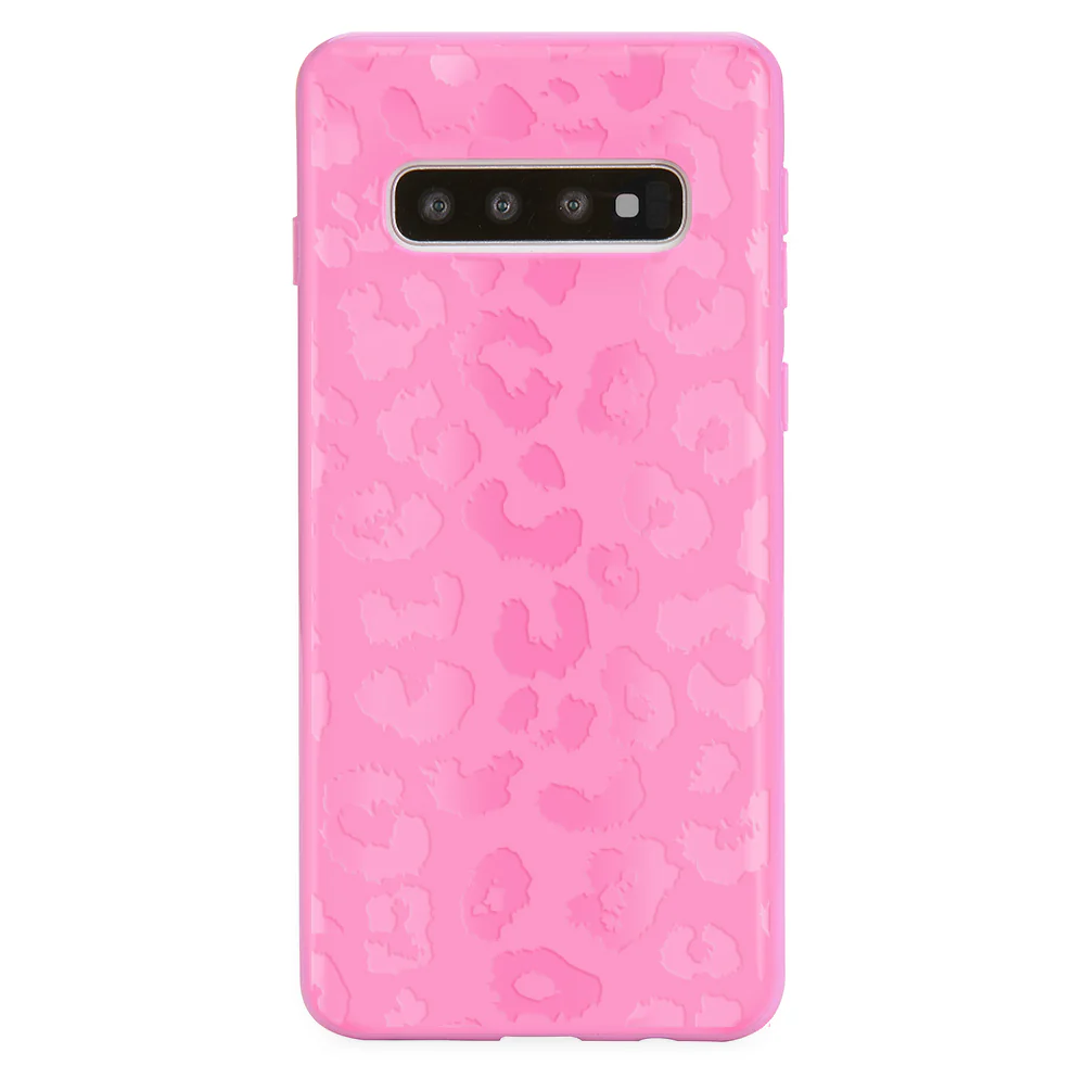 Hot Pink Leopard Samsung Case - Image 70