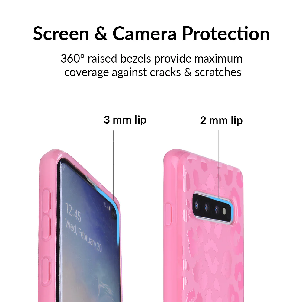 Hot Pink Leopard Samsung Case - Image 72
