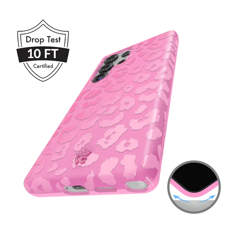 Hot Pink Leopard Samsung Case - Image 84
