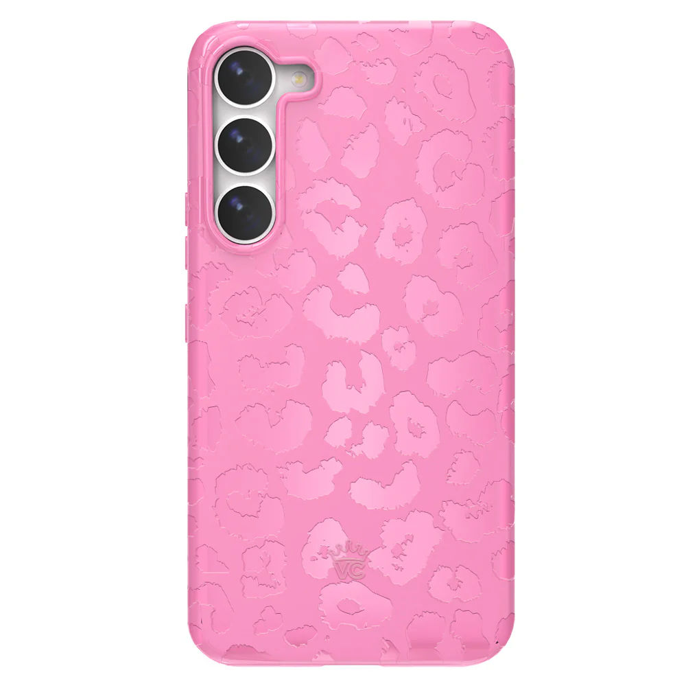 Hot Pink Leopard Samsung Case - Image 86