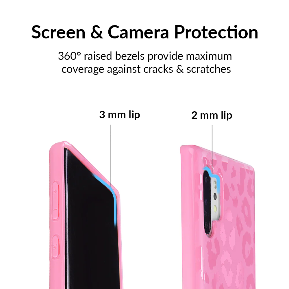 Hot Pink Leopard Samsung Case - Image 9