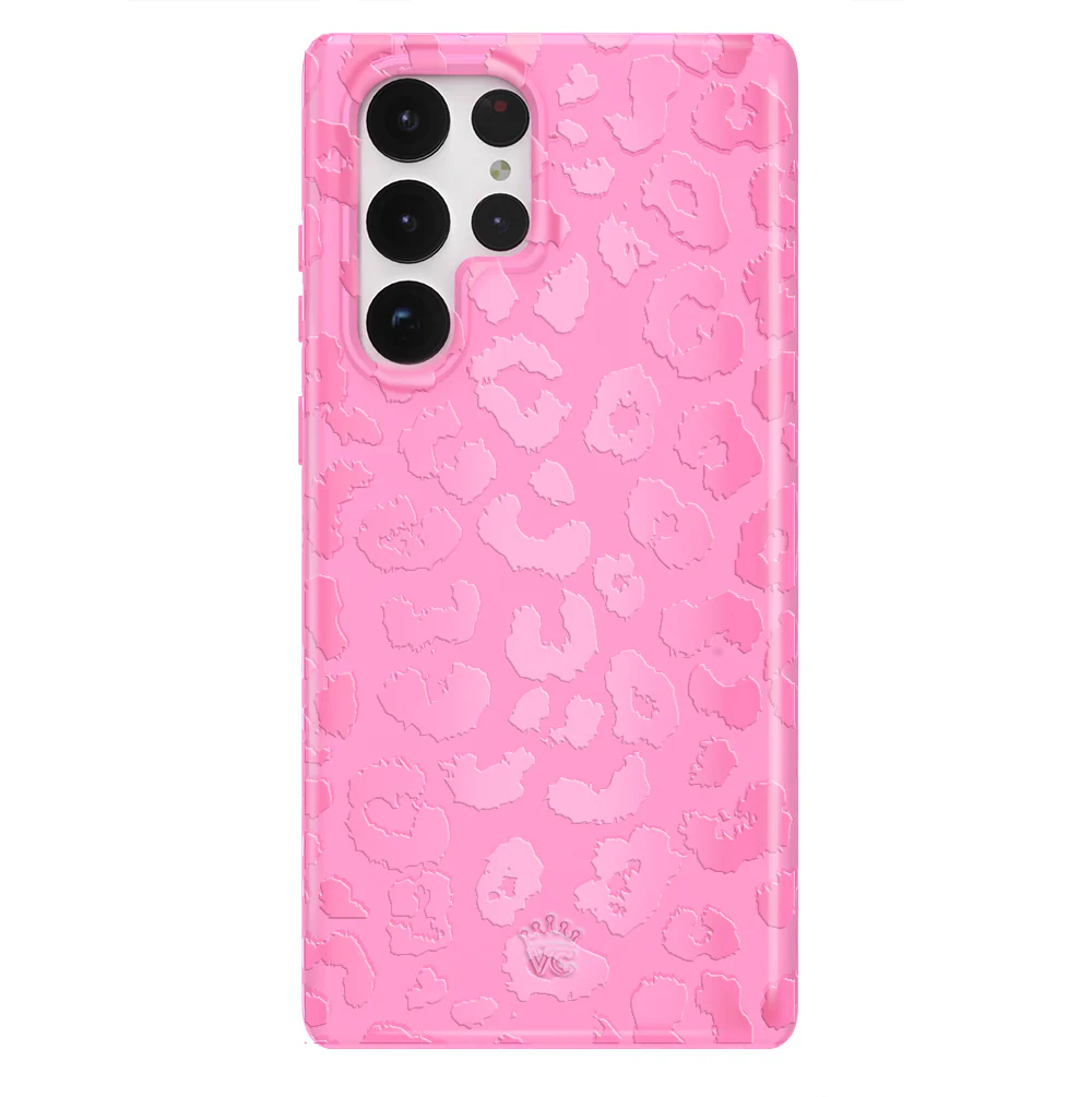 Hot Pink Leopard Samsung Case - Image 92